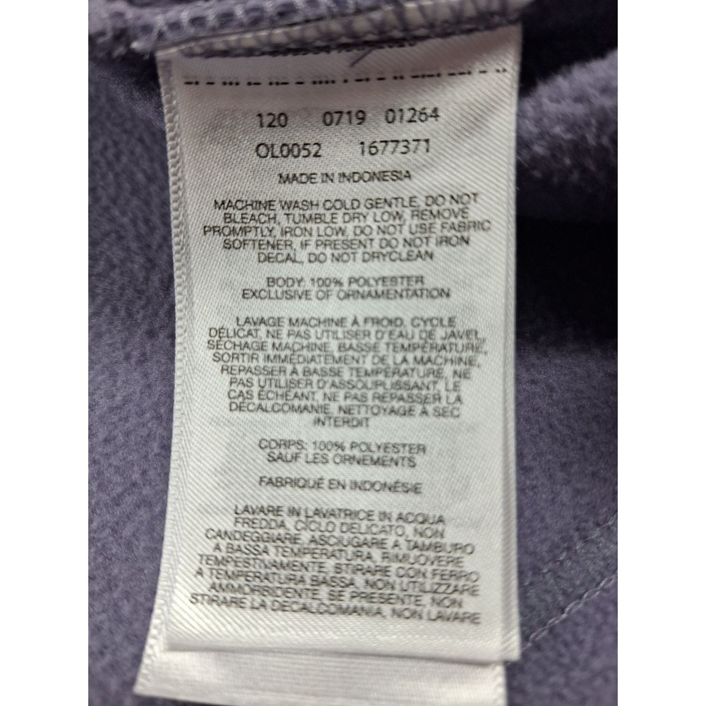 Mountain Hardwear Pullover Womens XL Gray 1/4 Zip High Neck Fleece Top - Picture 6 of 10